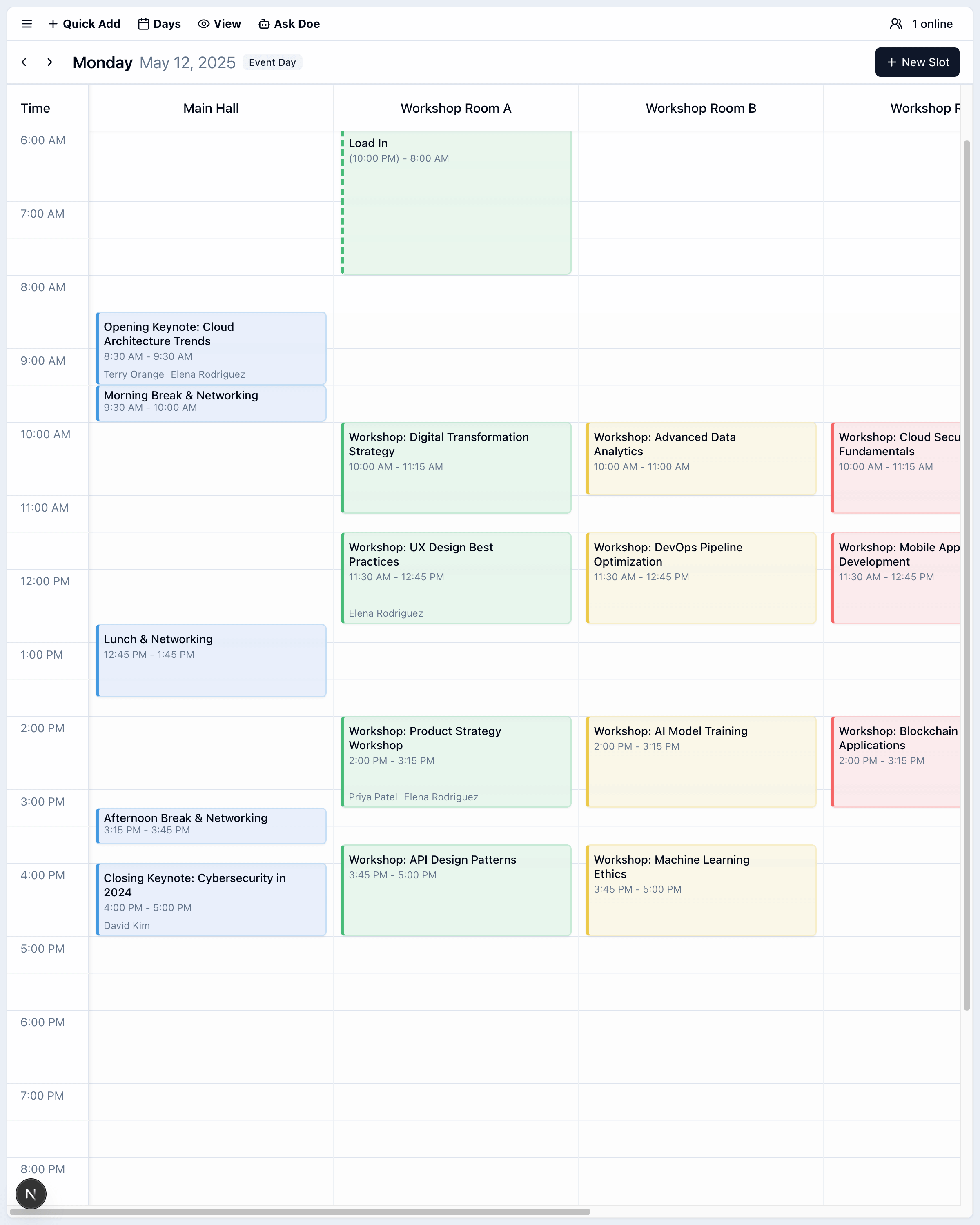 Task management feature screenshot 1