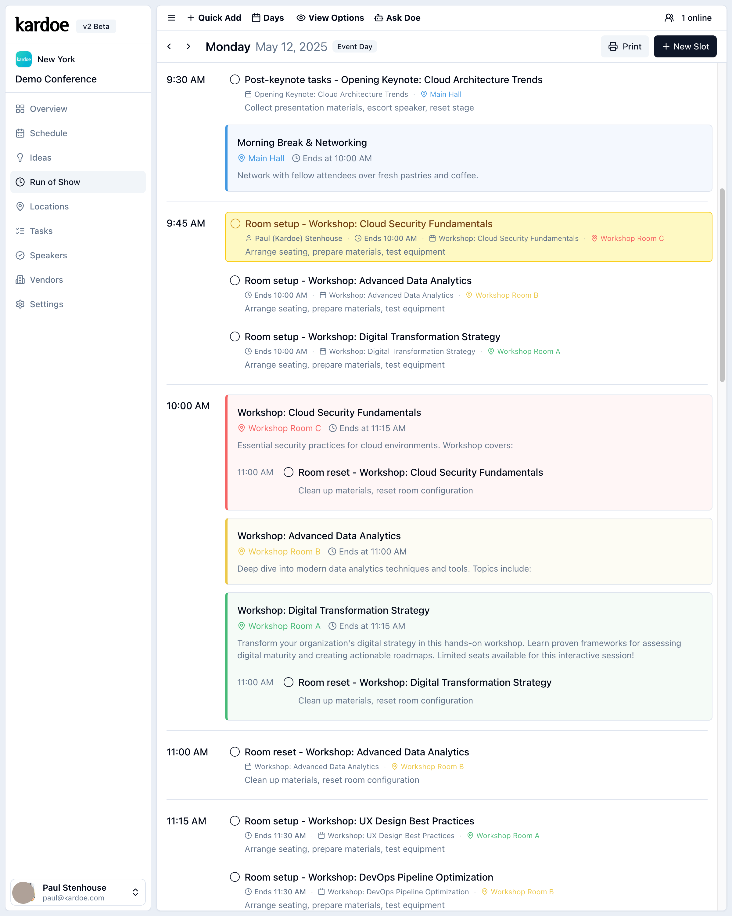 Desktop app preview